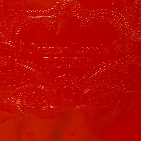 CHRISTIAN LECROIX Red  Zip Top Bag - Picture 6 of 8